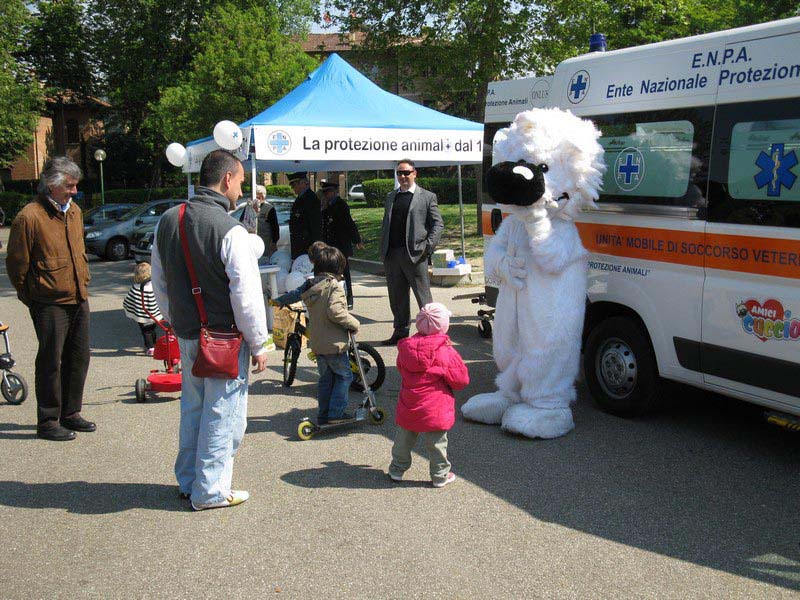 Isotta, l'Ambulanza degli animali a Bologna