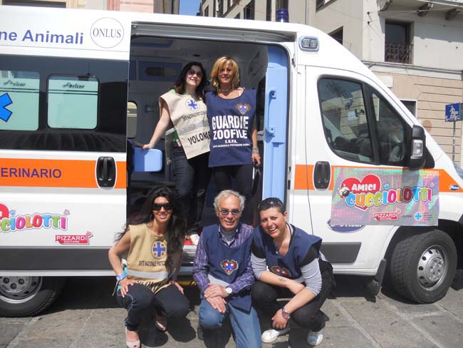 Isotta, l'Ambulanza degli animali a Genova